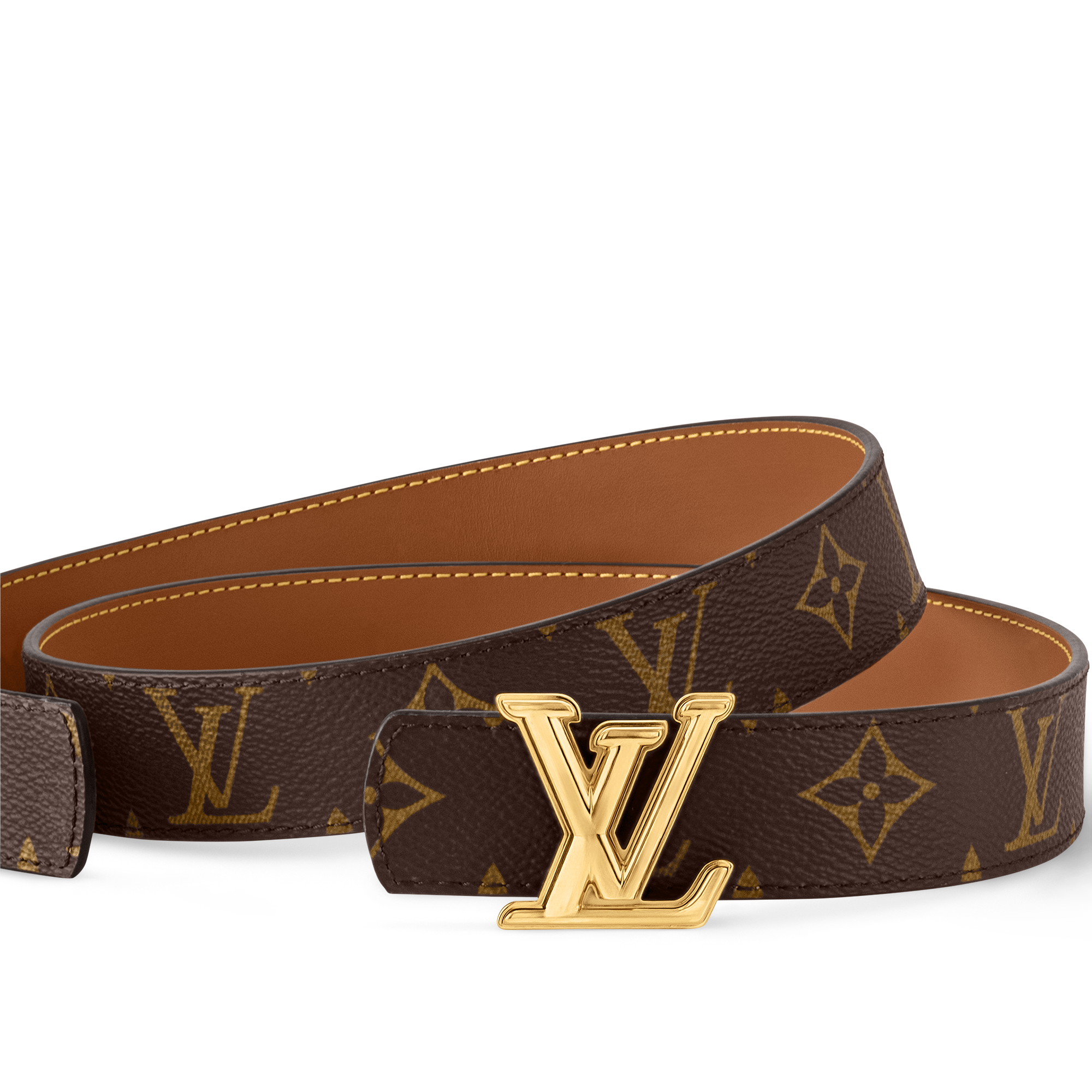 LV Dimension 30mm Reversible Belt - I love you day for him M4048T